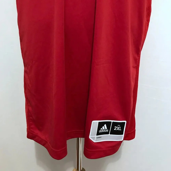 Adidas NWOT Red Generic Team Jersey Men 2XL - Picture 3 of 10